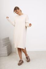 Sukienka dzianina prosta gładka