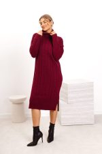 Sukienka golf warkoczyki