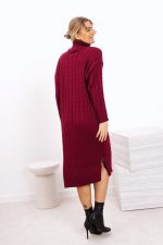 Sukienka golf warkoczyki