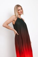 Sukienka maxi ombre