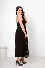 Sukienka ramiączka haftowane wzory