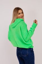 Sweter kaptur serduszko