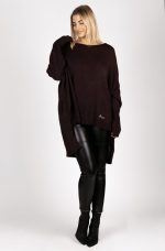 Sweter nietoperz małe logo