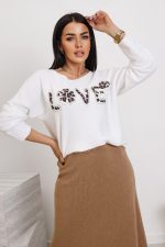 Sweter panterkowe love