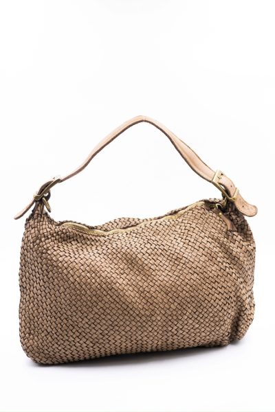 Torba drobna plecionka gładki pasek – Fango, Duży