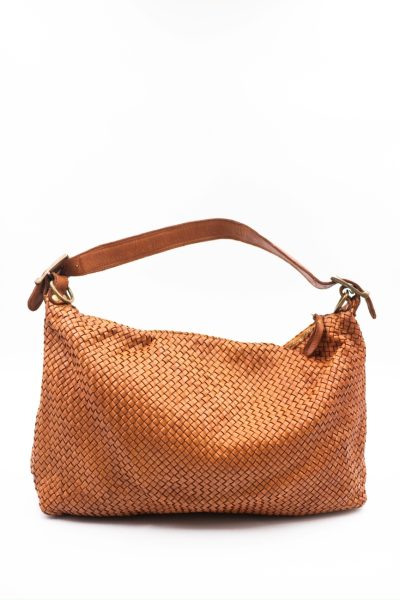 Torba drobna plecionka gładki pasek