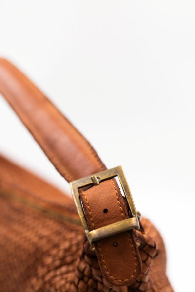 Torba drobna plecionka gładki pasek