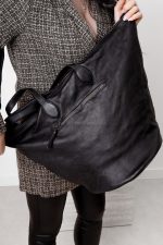 Torba drobna plecionka okrągłe dno