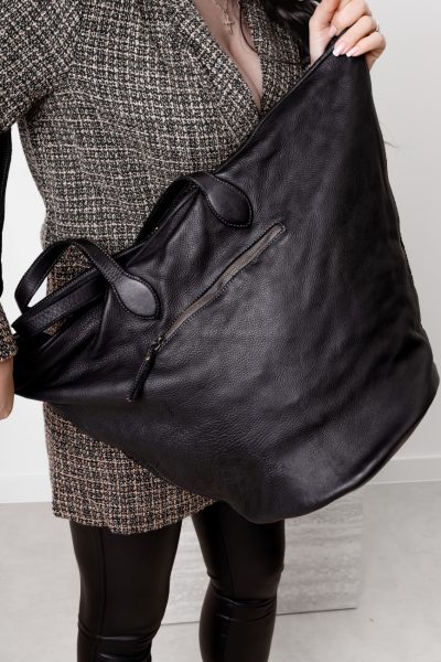 Torba drobna plecionka okrągłe dno