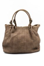 Torba drobna plecionka rączka sprzączka – Fango, Duży