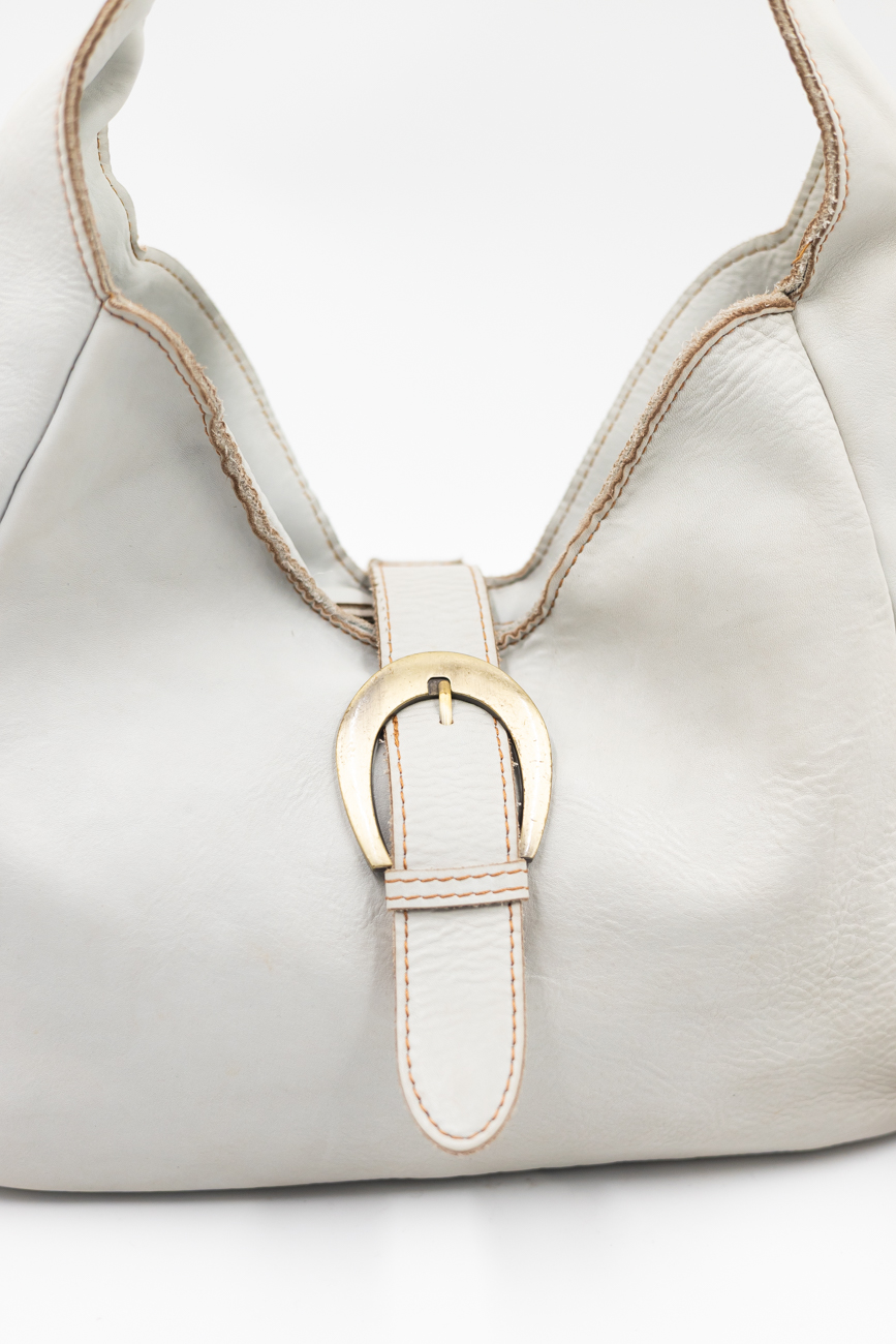 Torba duża sprzączka – Beż, Średni