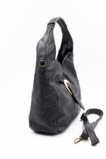 Torba duża sprzączka – Czarny, Średni
