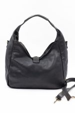 Torba duża sprzączka – Czarny, Średni
