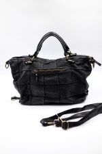 Torba krata szew – Czarny, Duży