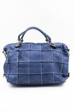 Torba krata szew – Niebieski, Duży