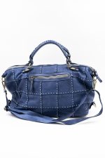 Torba krata szew – Niebieski, Duży