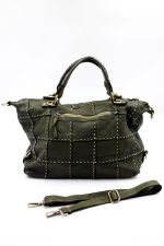 Torba krata szew – Oliwka, Duży