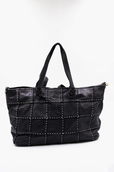 Torba kwadraty szwy – Czarny, Duży