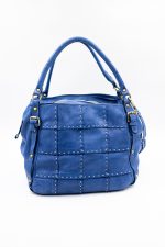 Torba kwadraty szwy – Niebieski, Średni