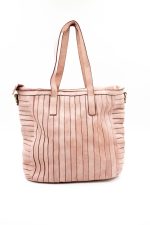 Torba pionowe paski – Puder, Duży