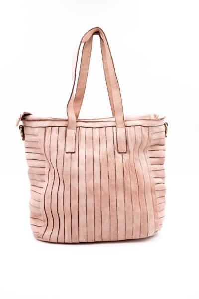 Torba pionowe paski – Puder, Duży