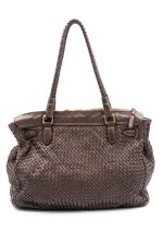 Torba plecionka rączka – Czekolada, Duży