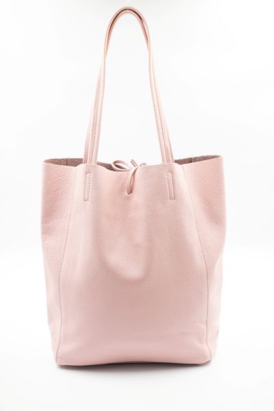 Torba shoperka wiązana – Puder, Duży