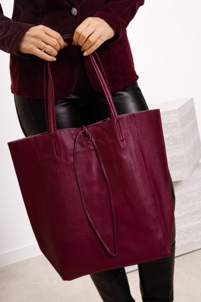 Torba shoperka wiązana – Wino, UNI