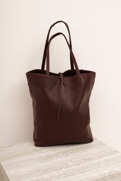 Torba shoperka zamek – Wino, UNI