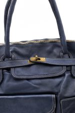 Torba skóra 2 kieszonki – Jeans, Duży