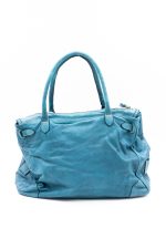 Torba skóra 2 kieszonki – Morski, Duży