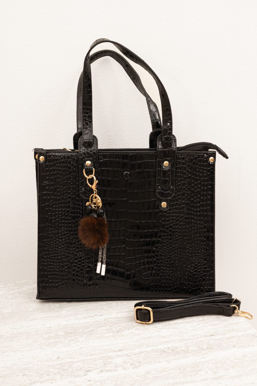 Torba wężowa z brelokiem