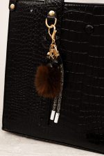 Torba wężowa z brelokiem