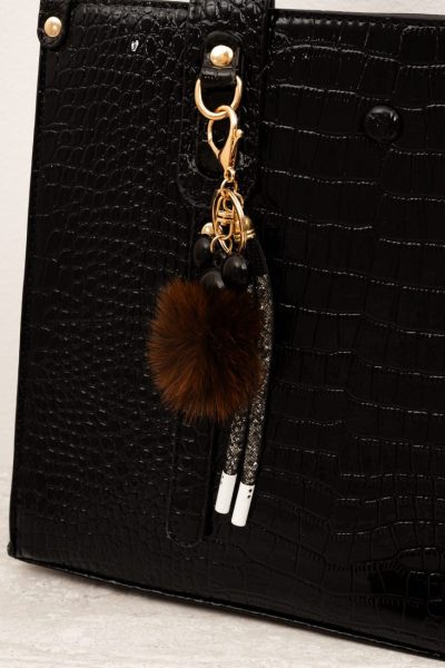 Torba wężowa z brelokiem