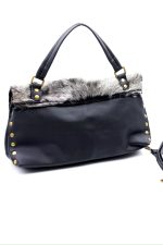 Torba włochata klapka