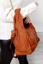 Torebka bok pleciony