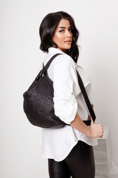 Torebkoplecak plecionka