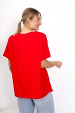 T-shirt dół nakładki dziewczynka