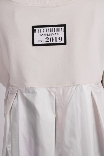 Tunika długi tył ortalion