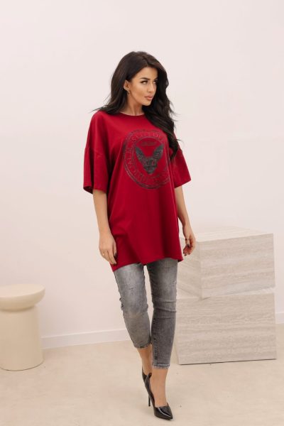 Tunika przód nadruk sfinks