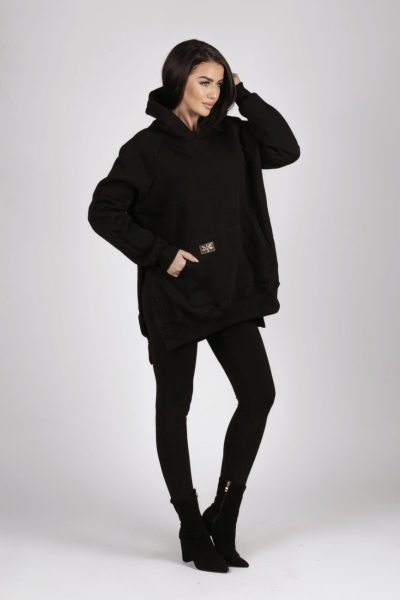 Dres 3cz. kaptur – UNI, Czarny