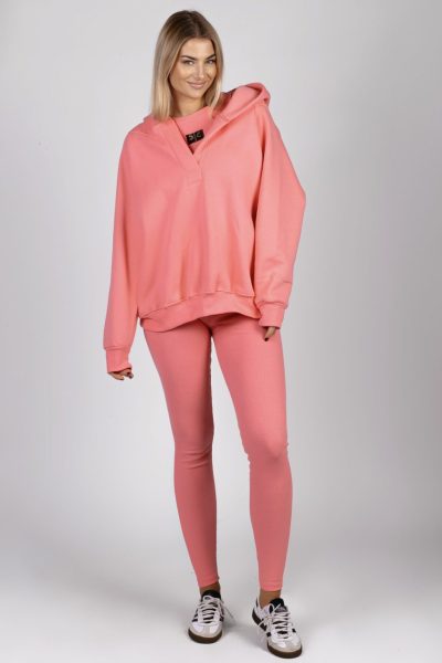 Dres 3cz. kaptur – UNI, Łosoś