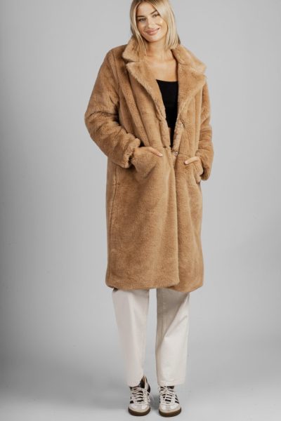 Futerko długie – UNI, Camelowy