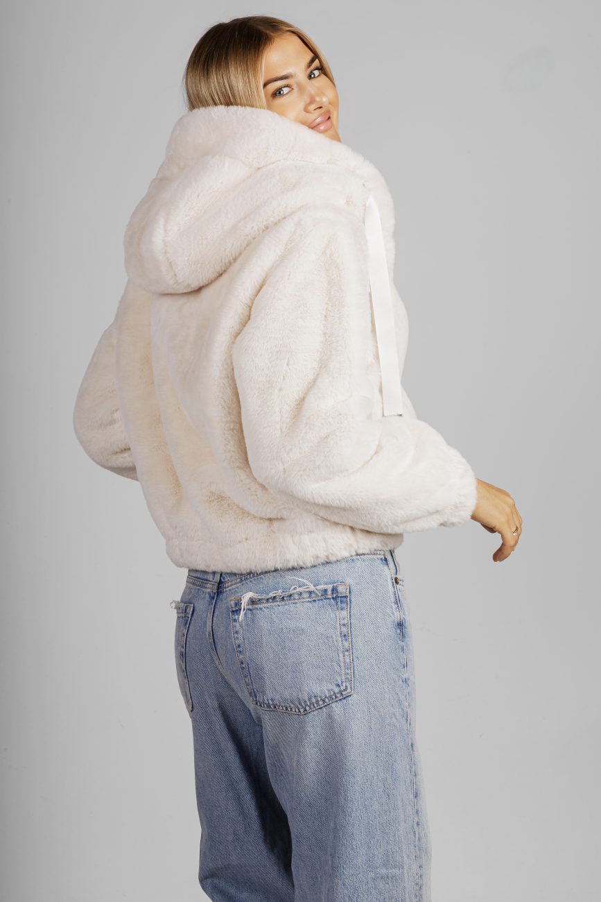 Kurtka kaptur futerko