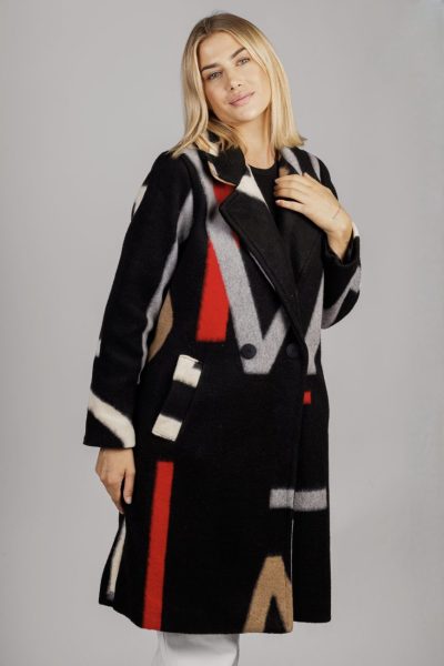 Płaszcz z wełną wzory