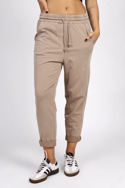 Spodnie dresowe tył patka