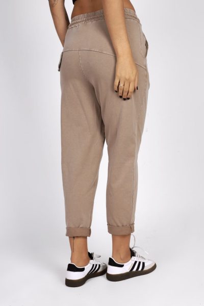 Spodnie dresowe tył patka