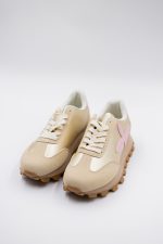 Buty sneakresy kwiatek – Beż, 37