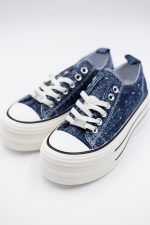 Buty tenisówki diamenciki – Granat, 38