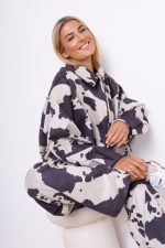 Kurtka krówka – Grafit, UNI